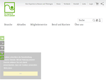 Tablet Screenshot of galabau-ht.de